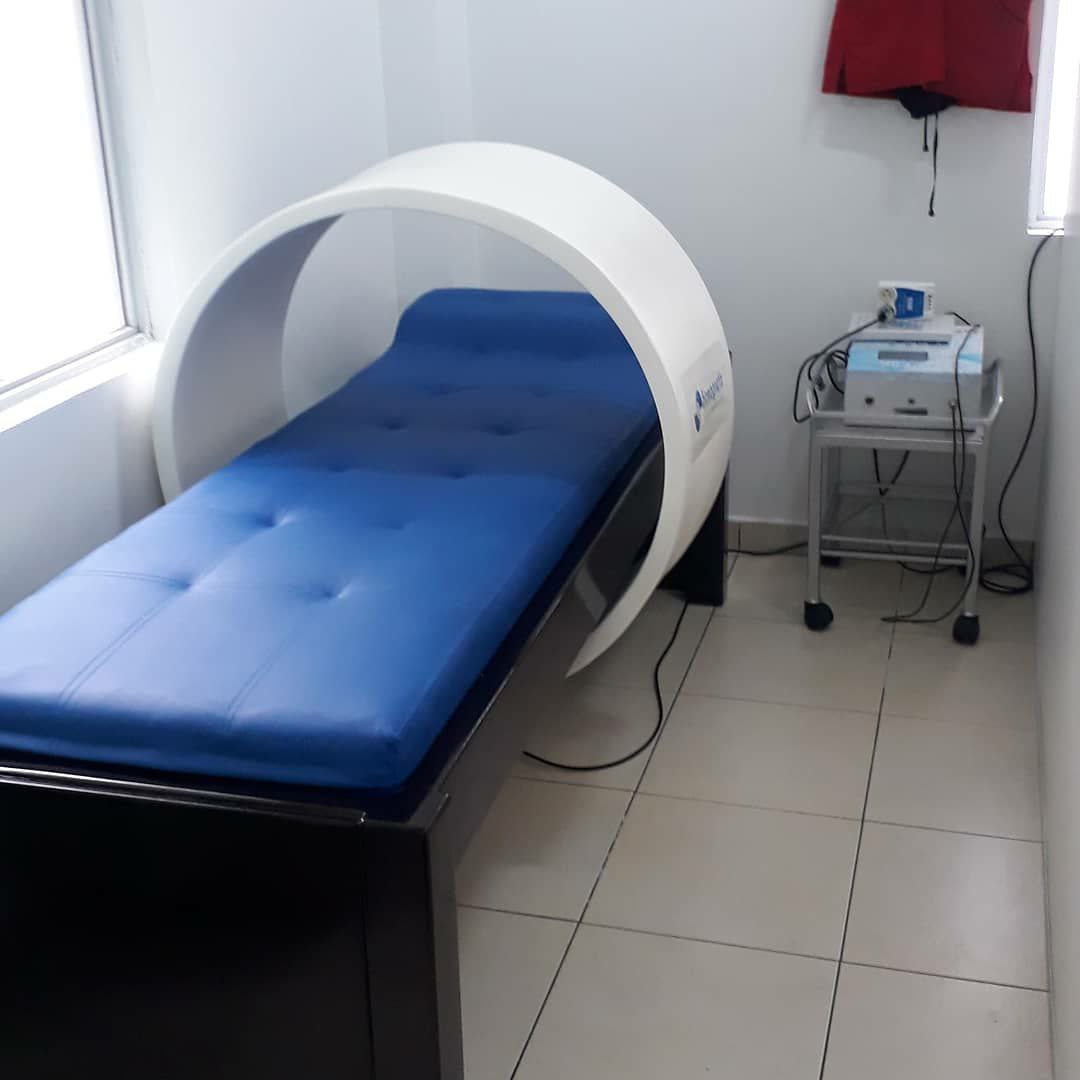 Camilla profesional de campos magnéticos pulsantes Biomagnetix